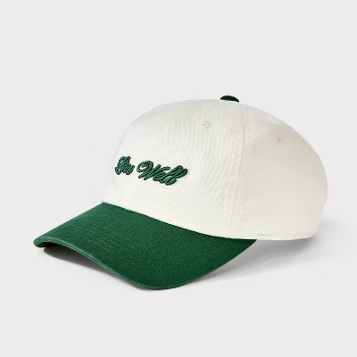 Live Well Two-Tone Baseball Hat - Universal Thread™ Cream | Target