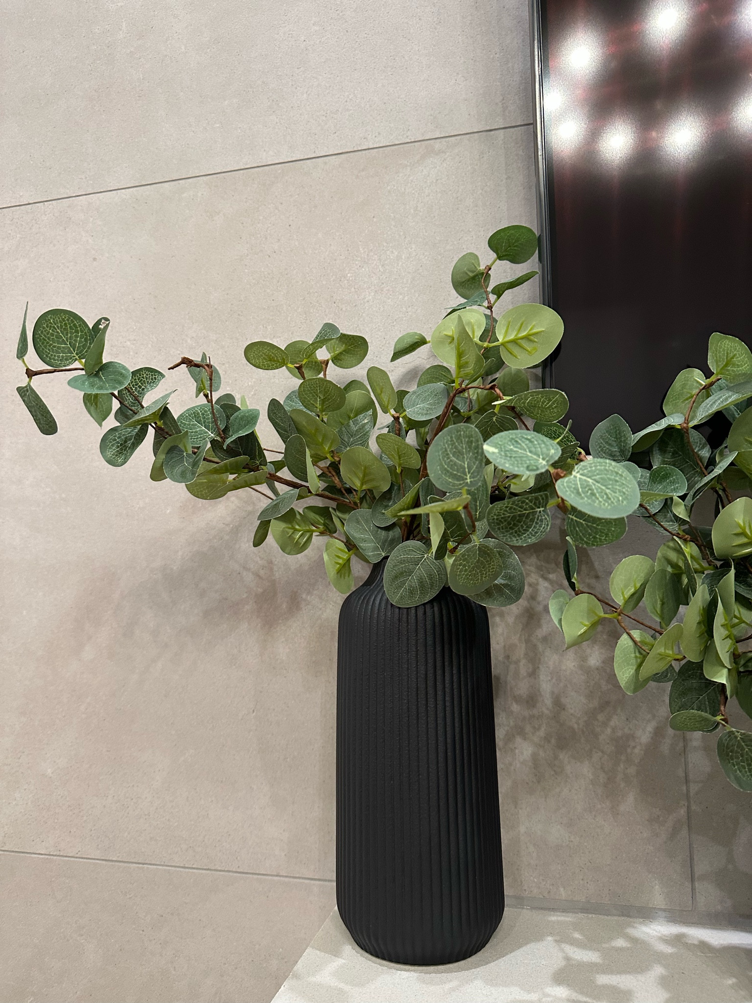 Fluted black vase amazon finds home decor faux green plants 

#LTKunder50 #LTKunder100 #LTKhome