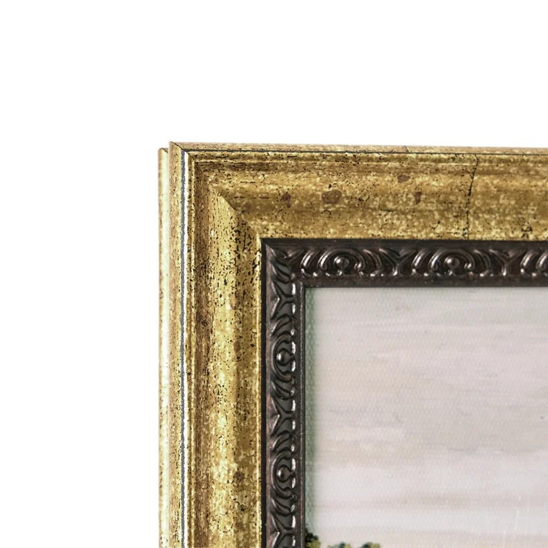 Beautiful Classic Landscape Wall Art Set of 3, Vintage Framed Wall Décor, Gold Brushed Multi-Siz... | Walmart (US)