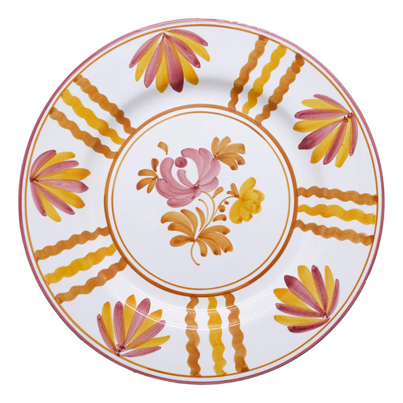 Blossom Dinner Plate Yellow | Cabana Magazine