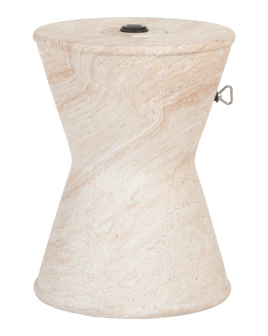 24in Outdoor Umbrella Holder Side Table | TJ Maxx