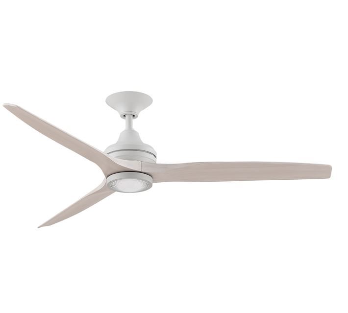 60" Spitfire Indoor/Outdoor Ceiling Fan, Matte White | Pottery Barn (US)