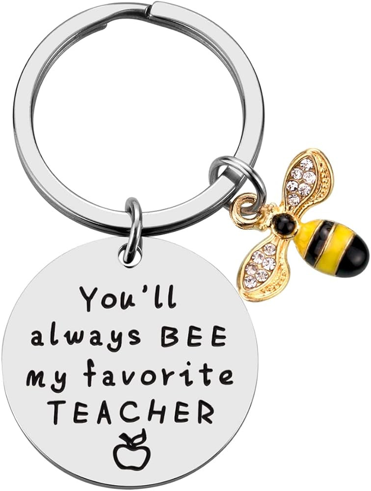 Teacher Appreciation Gifts for Women - Teachers Christmas Valentines Day Gift, Thank You Keychain... | Amazon (US)