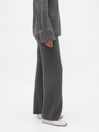 CashSoft Shaker-Stitch Sweater Pants | Gap (US)