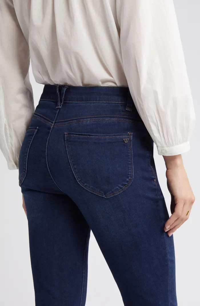 Wit & Wisdom 'Ab'Solution High Waist Itty Bitty Bootcut Jeans | Nordstrom | Nordstrom