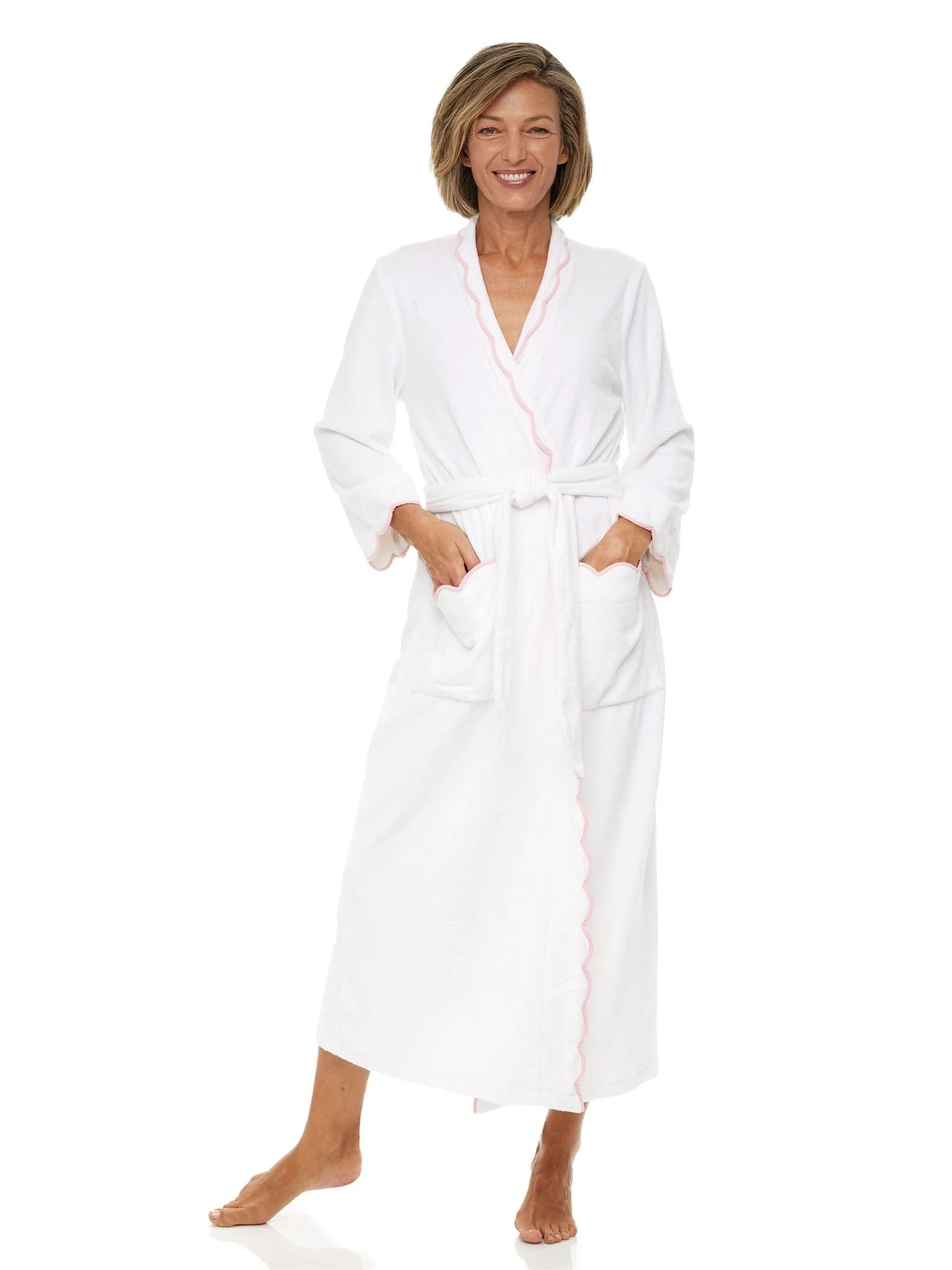 White French Terry Robe | Heidi Carey