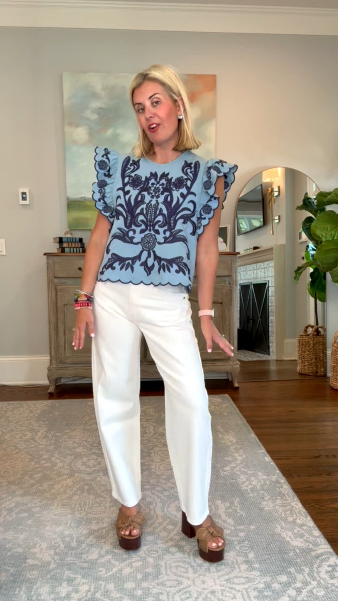 Have you ever seen a more yes top?!? I'm in small top, 26 jeans and 8 shoes. 

*code mixandmatch15 for 15% off your 1st order at Avara

#LTKOver40 #LTKmomlife #LTKstorytime