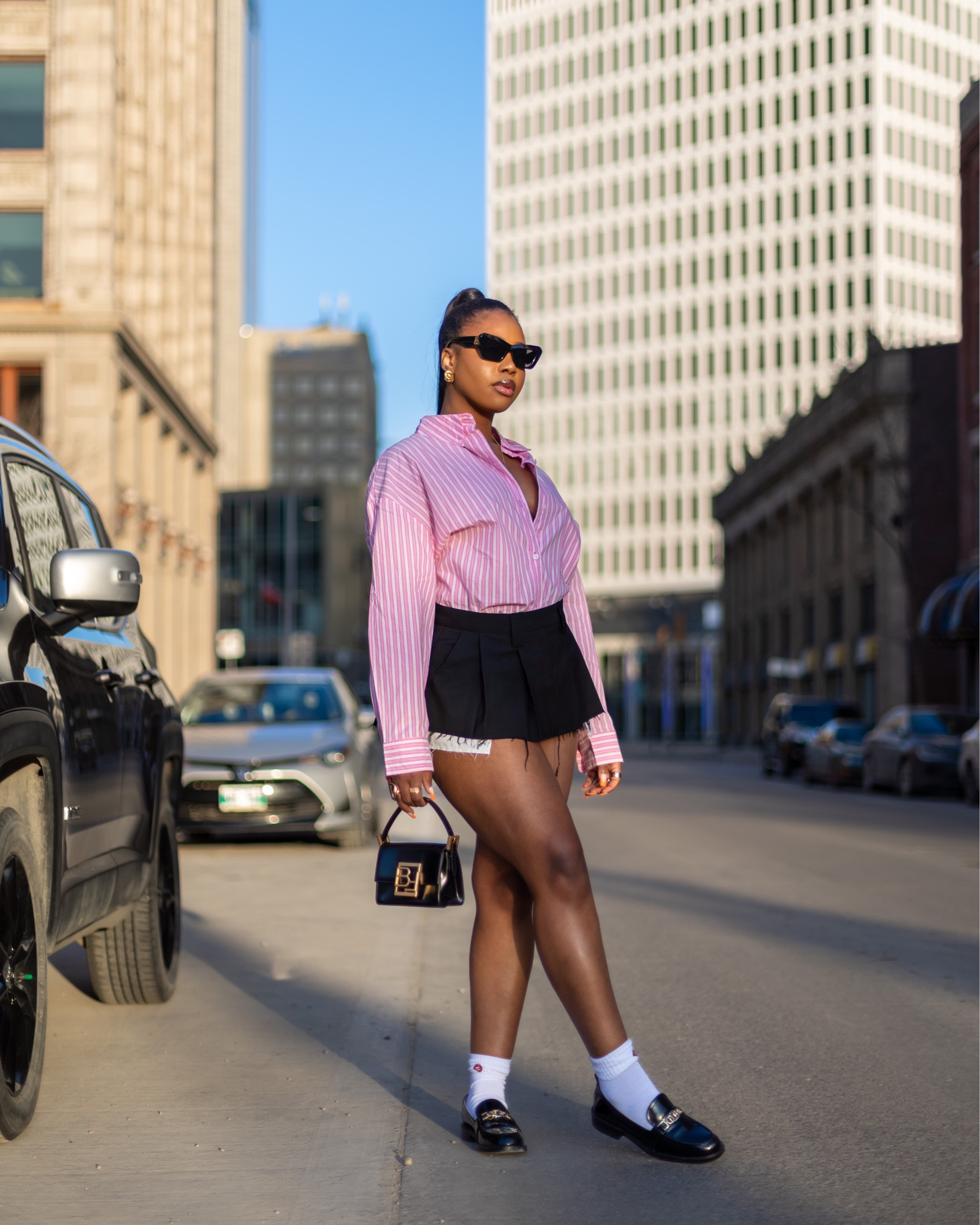 There’s just something about a perfect oversized button down shirt! 

Get this oversized shirt and mini skirt look below 💗

#LTKstyletip #LTKfit #LTKFind