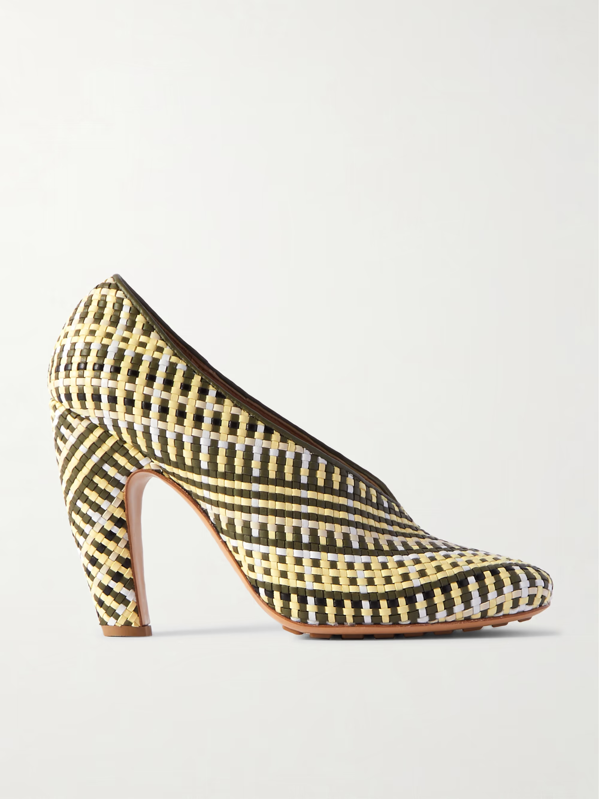 Canalazzo intrecciato leather pumps | NET-A-PORTER (US)