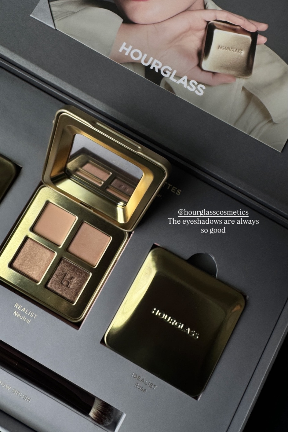 New Hourglass curator eyeshadow palette! Love these for the fall. The perfect shimmery eyeshadows for everything from everyday makeup to more dramatic smokey eyes. Linking this eyeshadow to Sephora below! .. For more links to women’s button-down cardigan, universal thread, stripes uk, melissa murrell, wedding guest dress, stripe deutschland, georgia louise1, courtney wears, sisterstudio, fall wedding guest dress, follow me on LTK! ✨

#LTKFindsUnder100 #LTKSeasonal #LTKBeauty