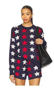 BEACH RIOT Callie Sweater in Americana Stars from Revolve.com | Revolve Clothing (Global)