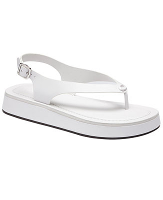 COACH Women's Sculpted Platform Thong Sandals - Macy's | Macy's
