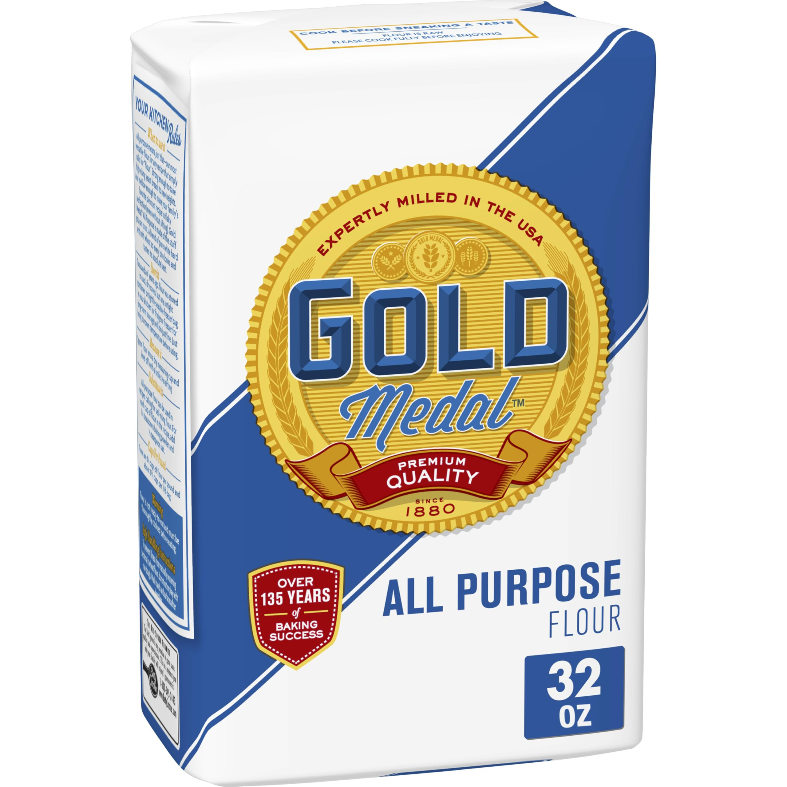 Gold Medal All Purpose Flour, Baking Flour, 2 lb Bag | Amazon (US)