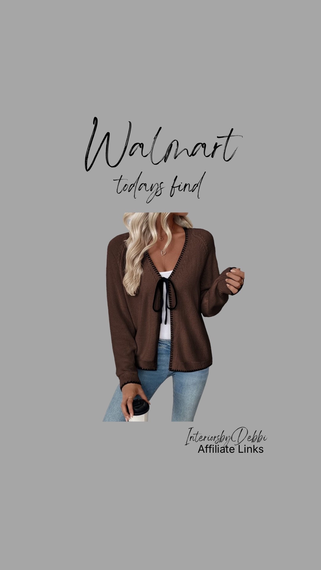 Walmart Find
Women’s sweater, transitional home, modern decor, amazon find, amazon home, target home decor, mcgee and co, studio mcgee, amazon must have, pottery. barn, Walmart finds, affordable decor, home styling, budget friendly, accessories, neutral decor, home finds, buy new arrival, coming soon, sale alert, high end look for less, Amazon favorites, Target finds, cozy, modern, earthy, transitional, luxe, romantic, home decor, budget friendly decor, moody vibes #walmart