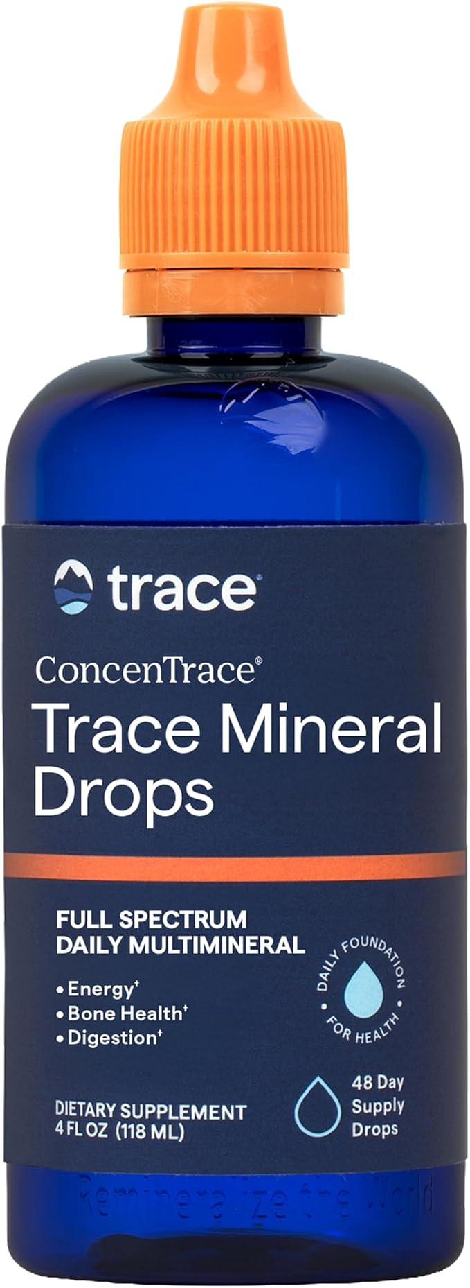 Trace Minerals ConcenTrace Trace Mineral Drops | Supports Energy, Digestion, Bone Health & Hydrat... | Amazon (US)