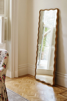 Coquille Scalloped Floor Mirror | Anthropologie (US)