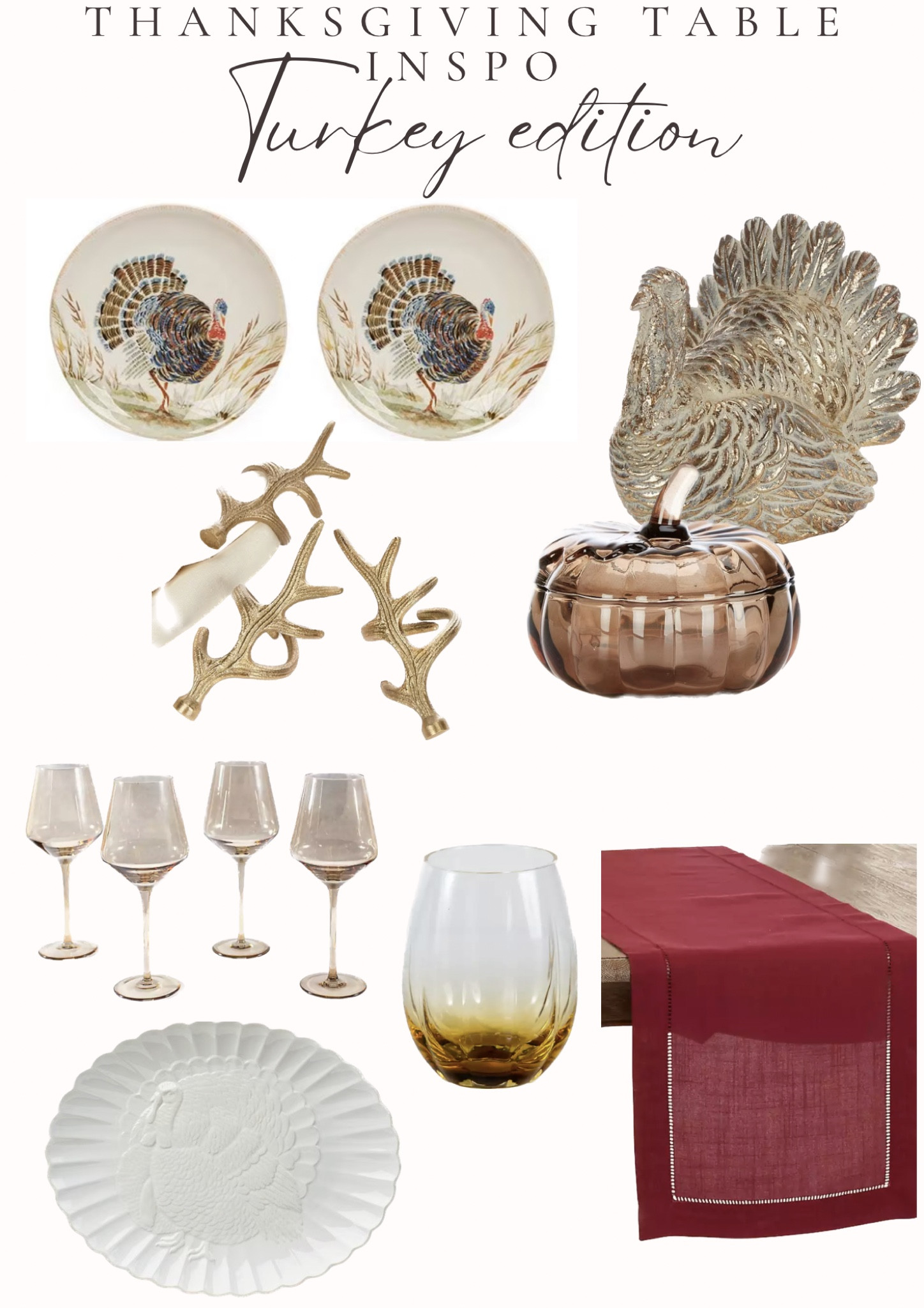 Another Thanksgiving tables cape inspo I’m loving! 🦃

I love the traditional look this gives its perfect for the holidays! 

#thanksgiving #thanksgivingtable #tabledecor #holidaytable #holidaydecor #thanksgivingdecor 

#LTKhome #LTKSeasonal #LTKHoliday