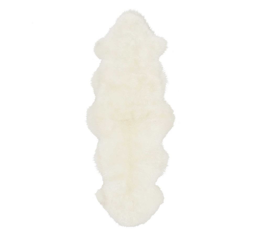 Double-Pelt Sheepskin Rug | Pottery Barn (US)