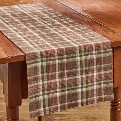 Park Designs Sussex Plaid Table Runner 13" X 36" | Target