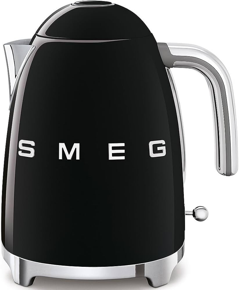 Smeg 50's Retro Style Kettle, 1.7L, 7 Cups, Automatic Shut Off, Black, KLF03BLUS | Amazon (CA)
