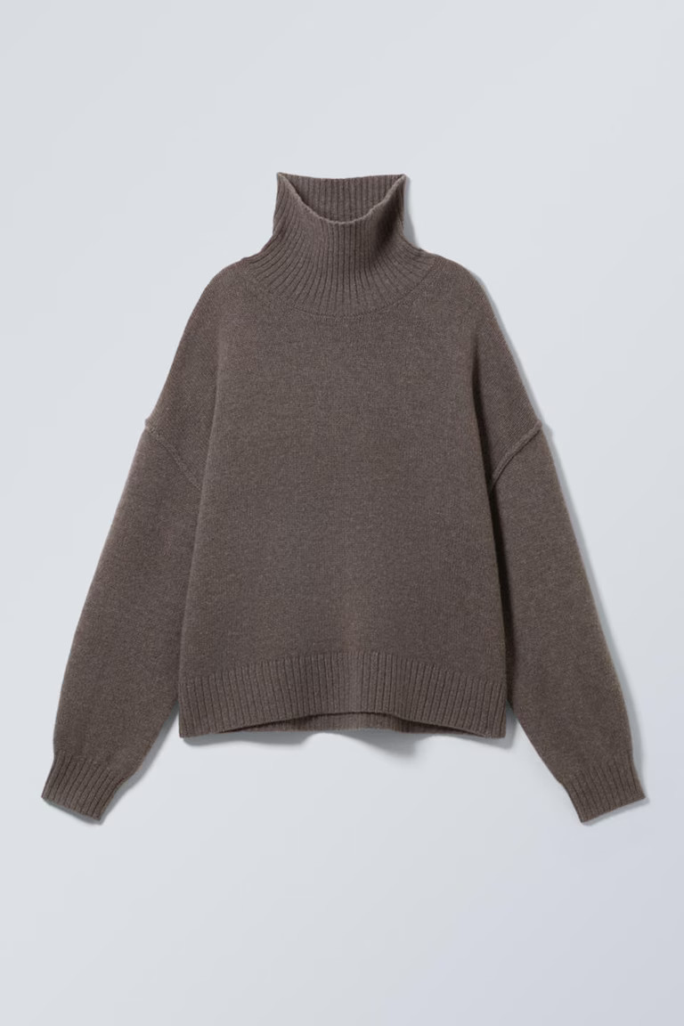Wool Turtleneck Sweater | Weekday