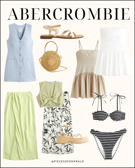 Abercrombie summer fashion finds, outfit ideas for summer, summer style, fashion finds for summer 

#LTKStyleTip