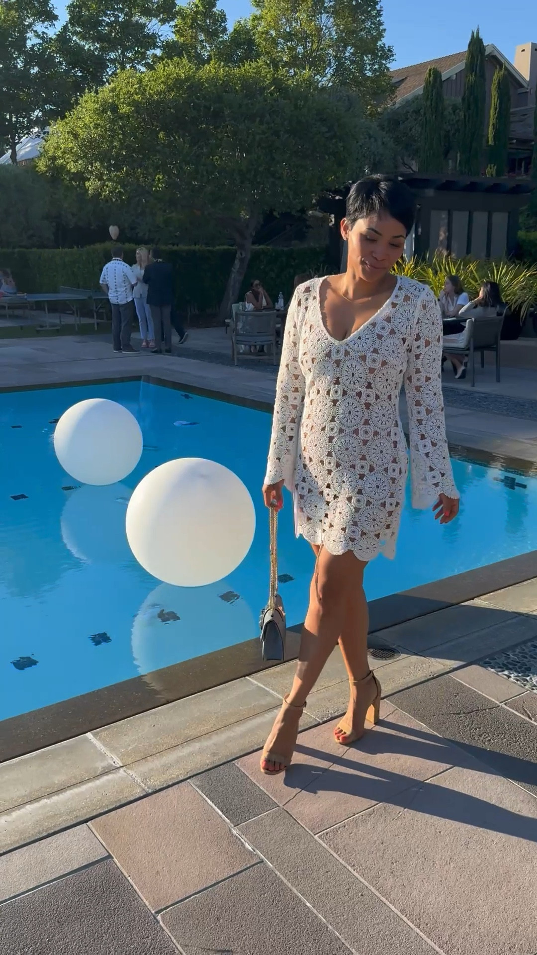 This double duty crochet coverup works wonders as a party dress too

#LTKSwim #LTKOver40 #LTKStyleTip