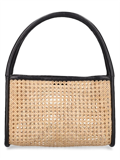Small rattan tote bag - St. Agni - women | Luisaviaroma | Luisaviaroma