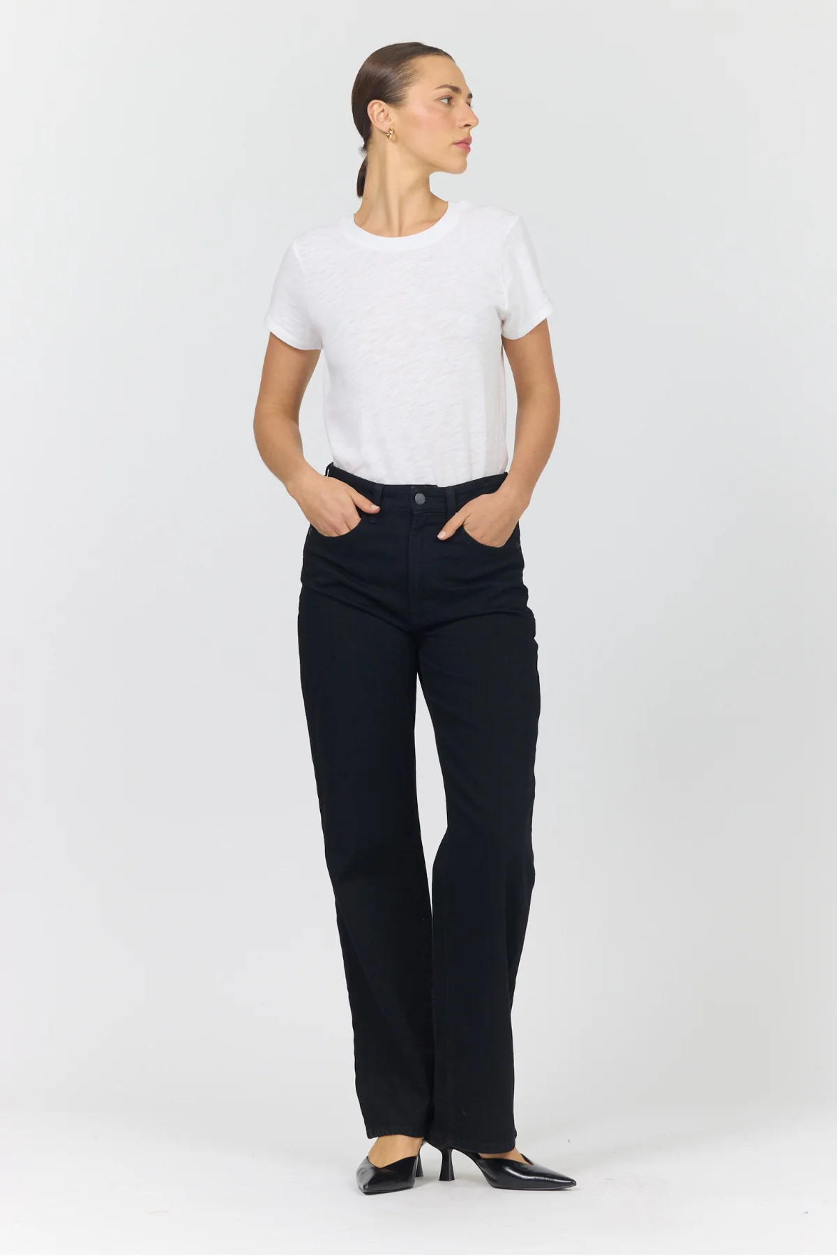 LINDSEY HIGH RISE STRAIGHT LEG JEAN | Dear John Denim