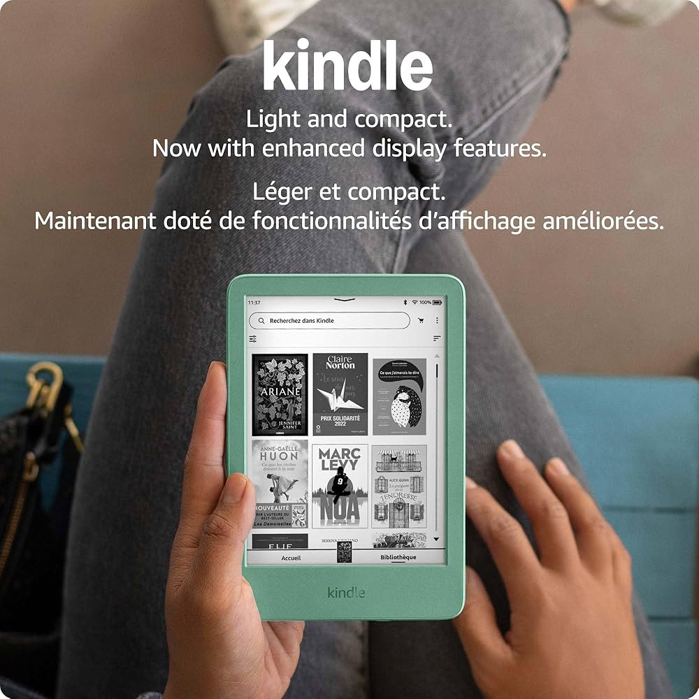 Amazon Kindle 16 GB (newest model) - Lightest and most compact Kindle, now with faster page turns... | Amazon (CA)