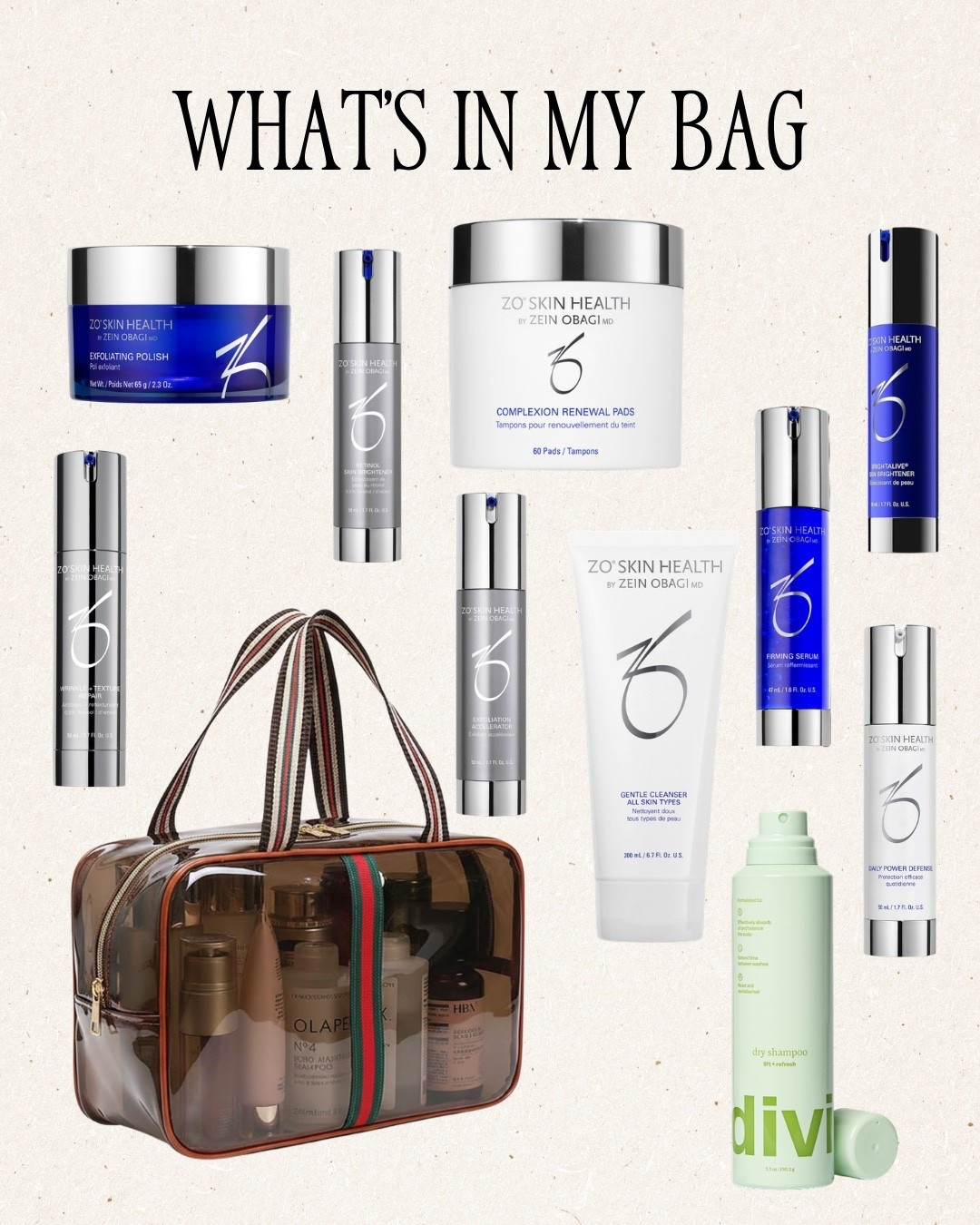 What’s in my bag 