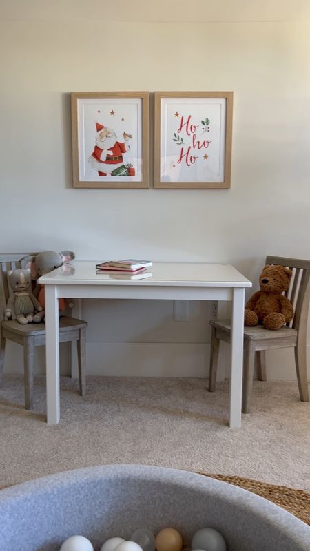 Pottery barn kids play table and chairs + love these Christmas prints for the holiday season! 

Playroom, Christmas decor, Etsy prints, playroom decor 



#LTKSeasonal #LTKkids #LTKhome