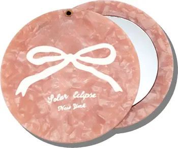 Hand Painted Vintage Ballet Bow Compact Mirror | Nordstrom