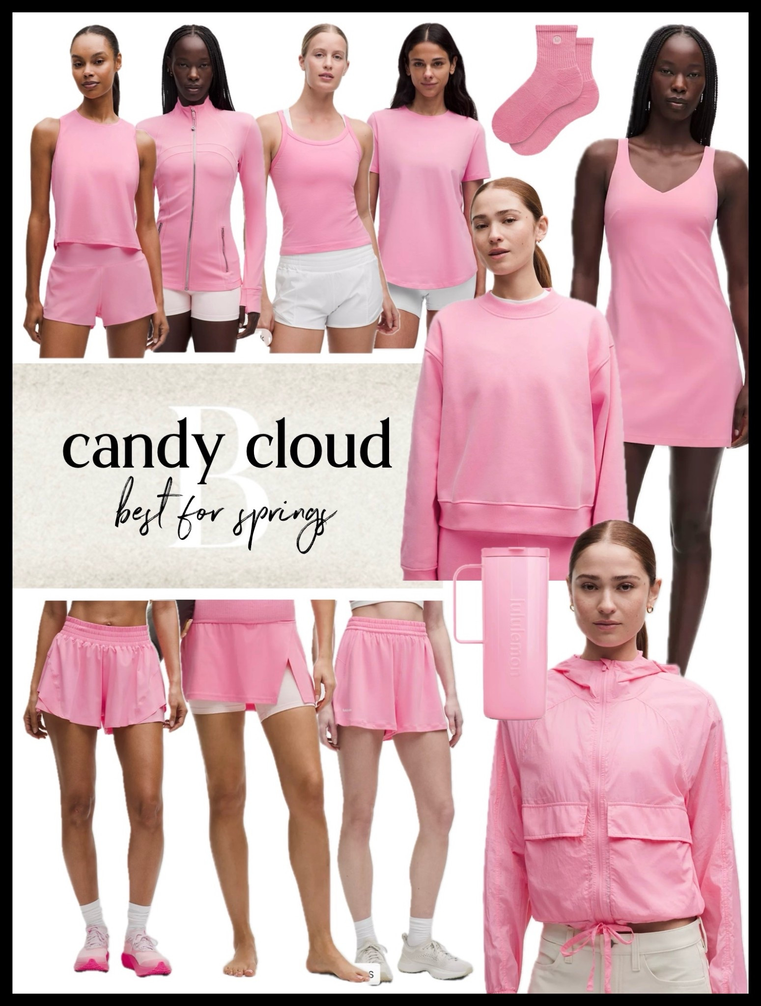 Candy Cloud Pink is best for springs and ideal for race days, tennis matches, pickleball dates, lounging, and everything in between. 


#LTKMothersDay #LTKfitnessgoals #LTKActive