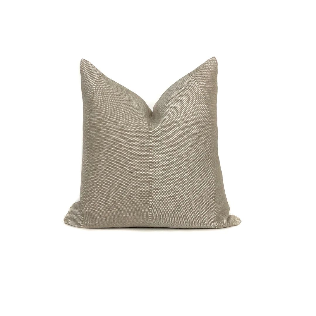 Verona Pillow Cover in Sand | Neutral Designer Pillow | High End Beige Pillow, Throw Pillows, Sof... | Etsy (US)