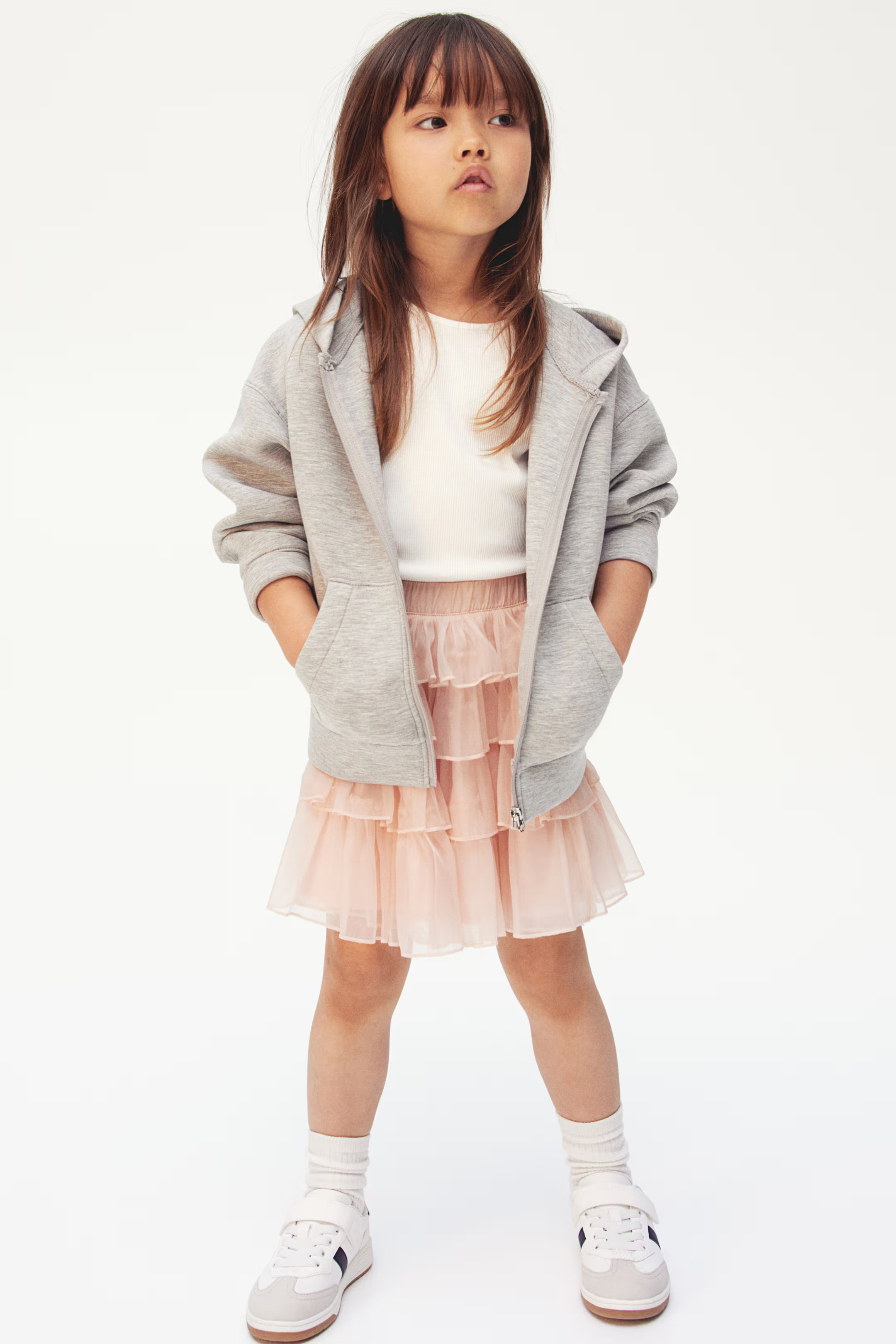 Flounced Organza Skirt | H&M (US + CA)