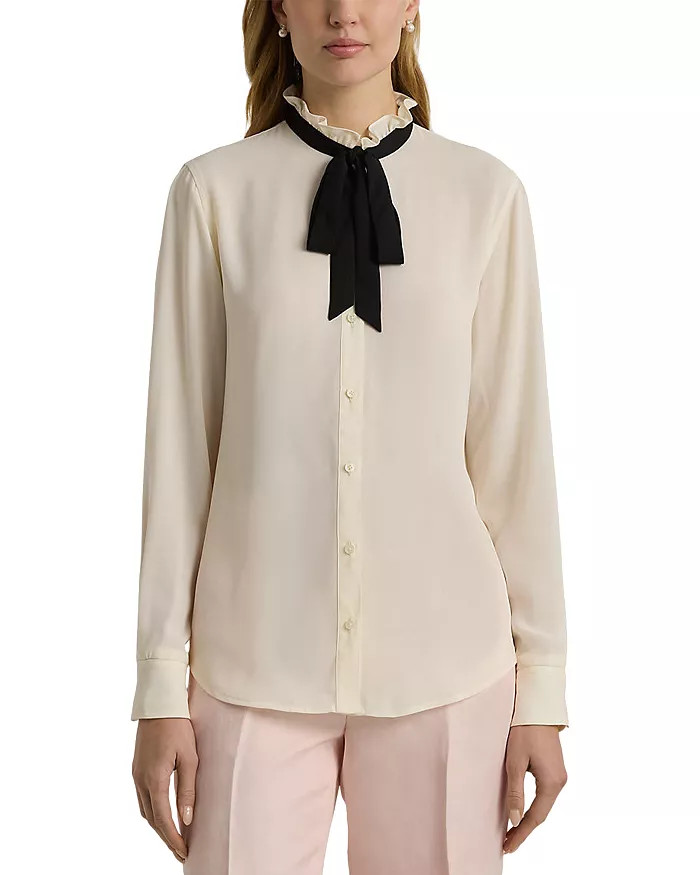Tie Neck Blouse | Bloomingdale's (US)