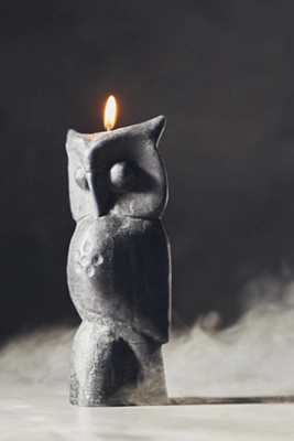 Owl Shaped Wax Candle | Anthropologie (US)