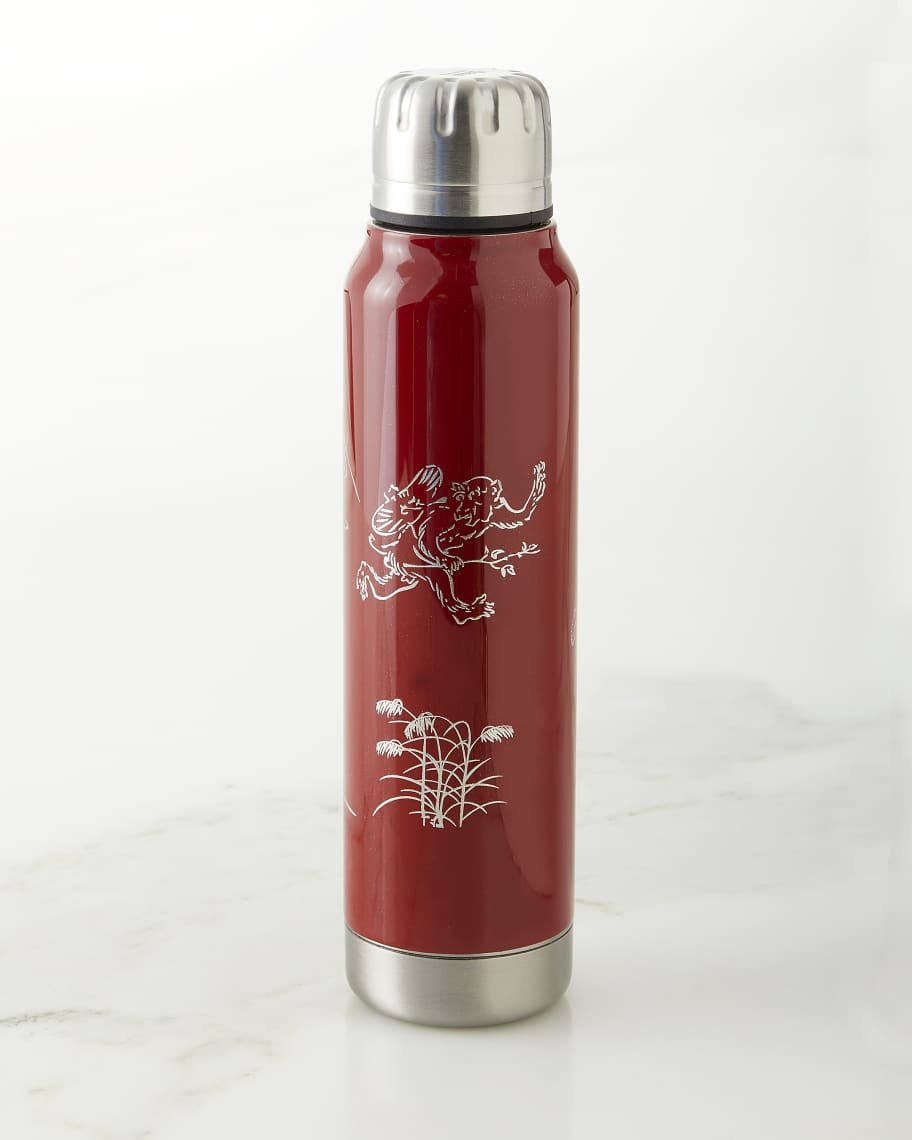 HULS GALLERY x TSUCHINAO Urushi Japanese Hand-Applied Lacquer Thermos, Red | Neiman Marcus