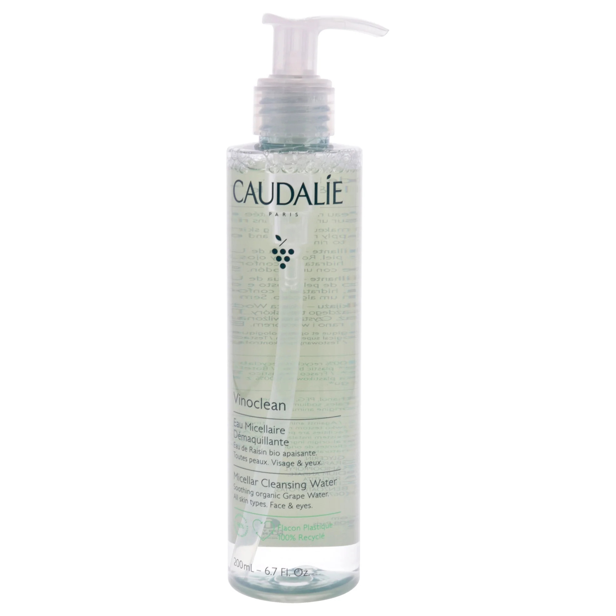 Vinoclean Micellar Cleansing Water by Caudalie for Women - 6.7 oz Cleanser | Shop Simon
