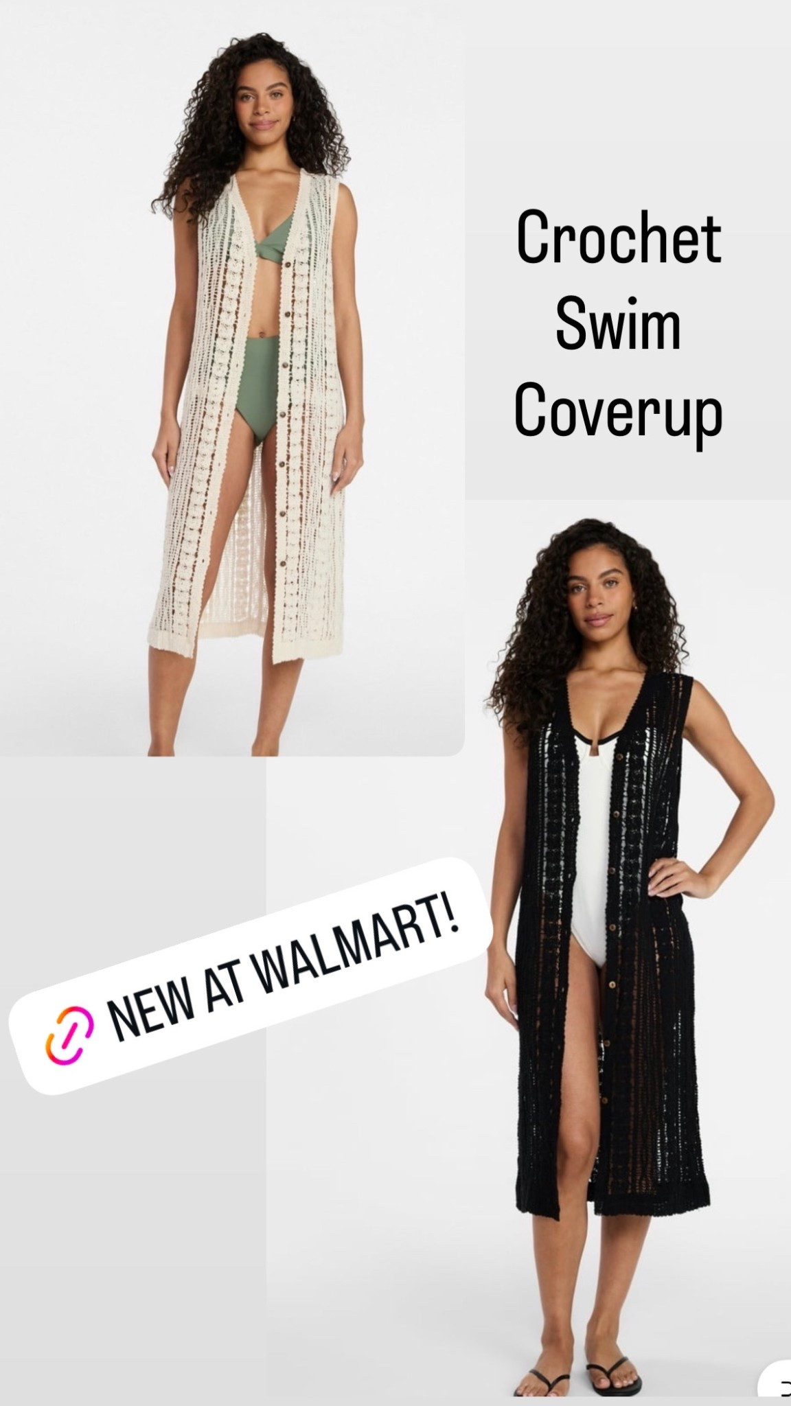 LINK: https://walmrt.us/4ceBkhp

Crochet coverup
Walmart swim