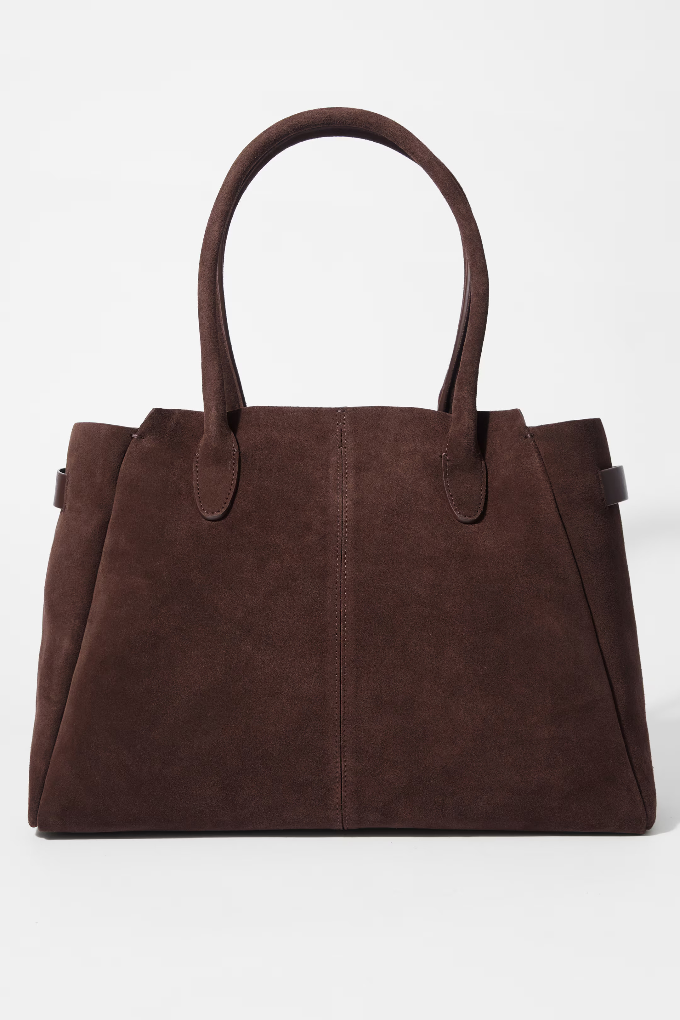 Bolso tipo tote de ante | H&M (FR, IT, ES, PT, BE)