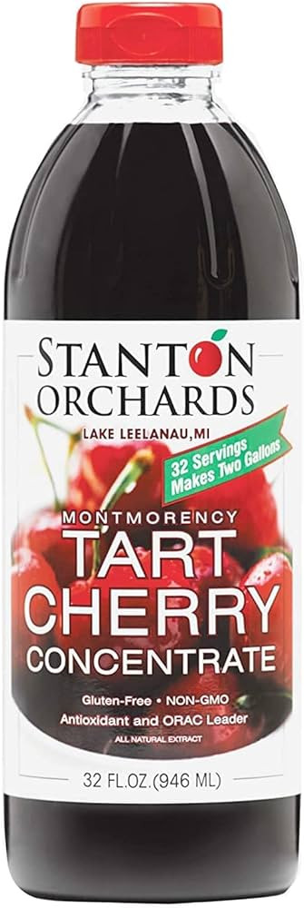 Montmorency tart cherry concentrate - Unsweetened 100% Juice Concentrate | All-Natural, Vegan, OR... | Amazon (US)