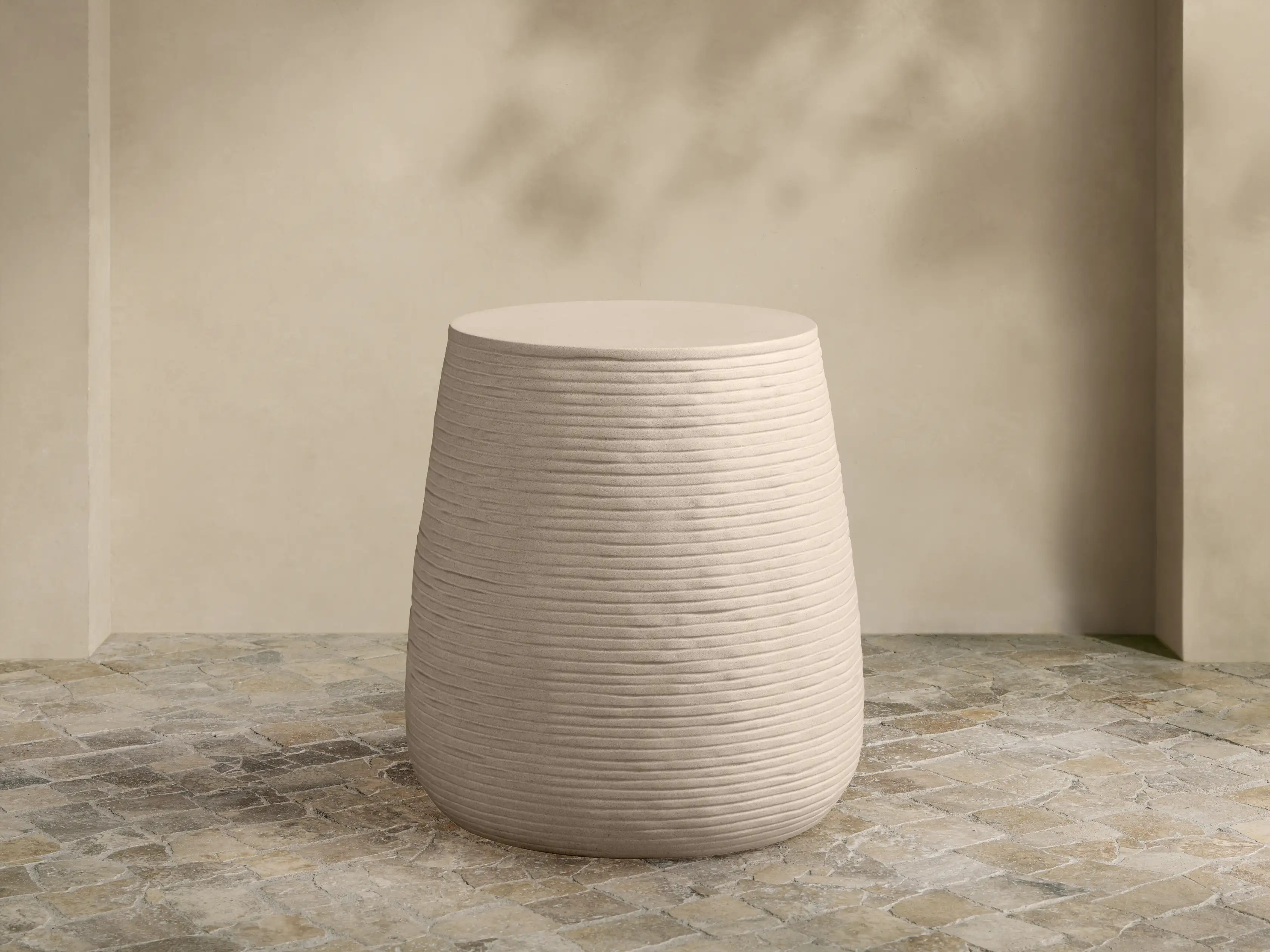 Eden Outdoor End Table | Arhaus