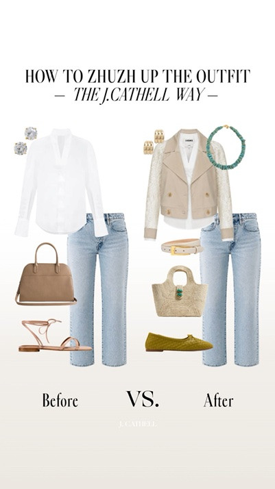 How to Zhuzh Up the Outfit ✨

The J.Cathell way—where it’s all in the details. Think elevated accessories, intentional layering, and those finishing touches that take a look from basic to done.

It’s not about more, it’s about better. Save this for styling inspo and tap to shop the pieces that make the difference. 🤍

#LTKStyle #StylingTips #OutfitDetails #ElevatedStyle #WardrobeInspo #LTKFinds

#LTKootd #LTKSeasonal #LTKOver40
