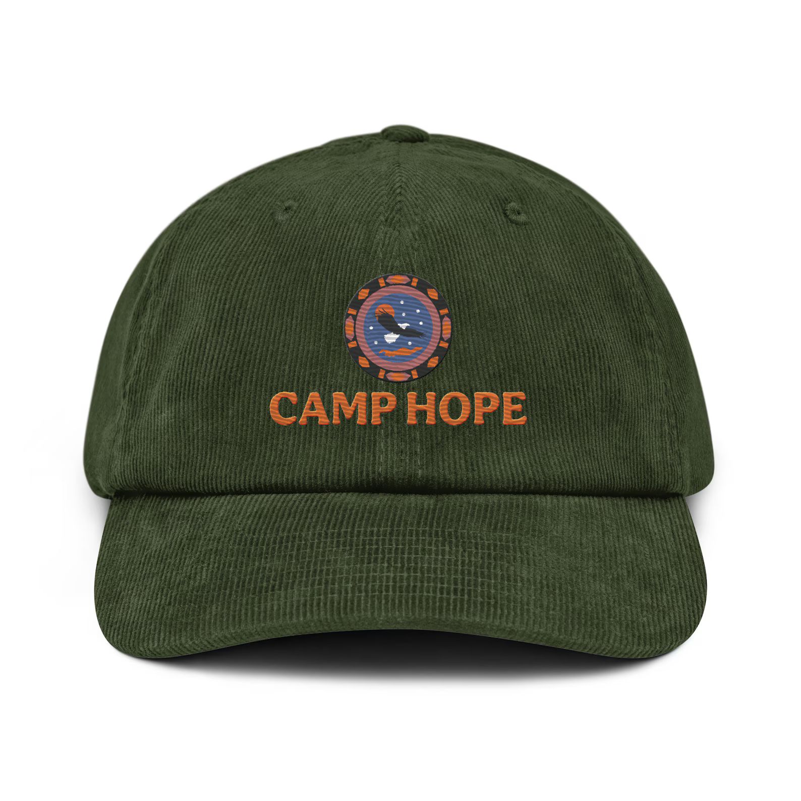 Camp Hope Embroidered Corduroy Hat, Heavyweights, Tony Perkis, Ben Stiller, Embroidery, Headwear ... | Etsy (US)