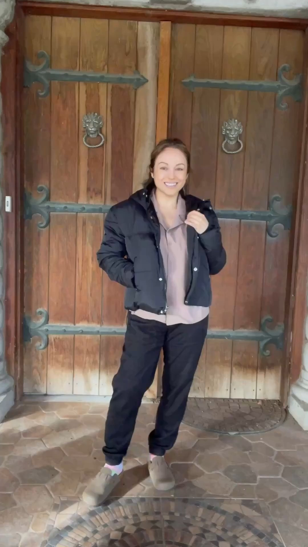 Love this cute puffer jacket! Its cropped but cute and warm!!! 
Also these pants are super comfy 
@amazon #amazonfinds

 #LTKootd #LTKPetite

#LTKdayinmylife #LTKSeasonal
