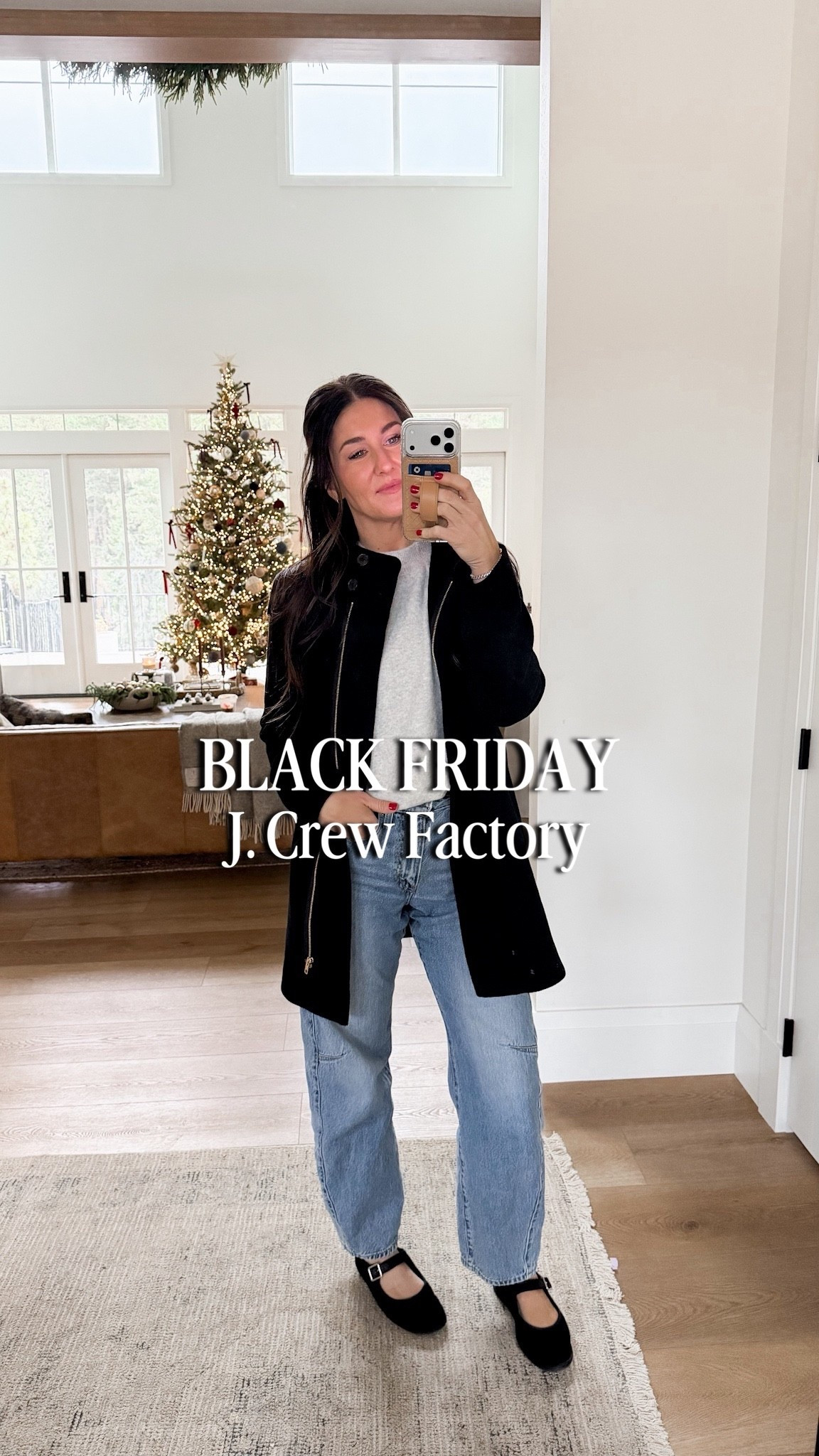 My J. Crew factory Black Friday order arrived! Obsessed with all of it. The sale is still going 50 to 70% off everything plus free shipping plus an additional 70% off of all clearance! Now is the time to stock up on high-quality, elevated basics. 

Black Friday, cyber Monday, gifts for her, gifts for him, sweater, jacket, jeans, denim, Levi’s, cinch, barrel, jeans, car, coat, car, jacket, flats, rug, entry, Christmas tree, McGee, and Co., studio, McGee, Grandis, Christmas, holiday

#LTKGiftGuide #LTKCyberWeek #LTKSaleAlert