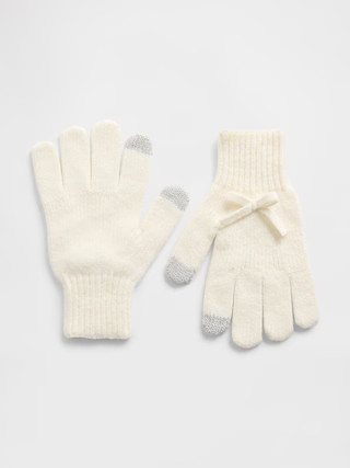 Kids CashSoft Bow Gloves | Gap (US)