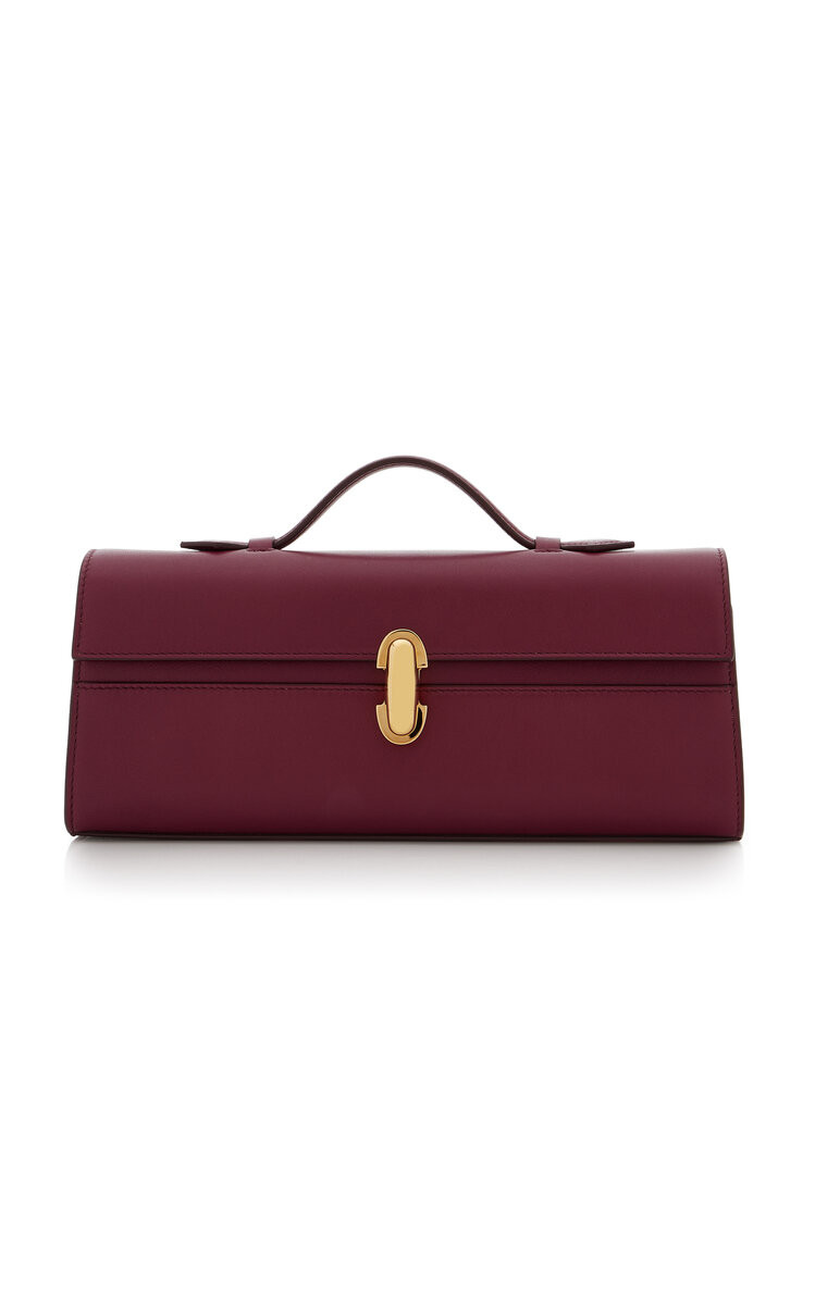 The Slim Symmetry Leather Pochette | Moda Operandi (Global)